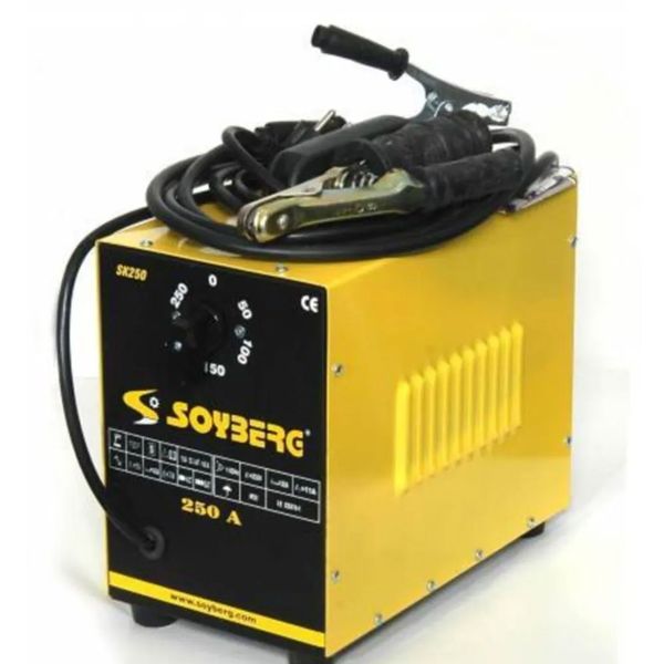 Soyberg 250 Amper Profesyonel Tip Kademeli Çanta Kaynak Makinesi