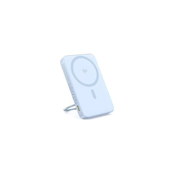 Baseus PicoGo Qi2 Manyetik Slim 5000 mAh 20 W Mavi Powerbank