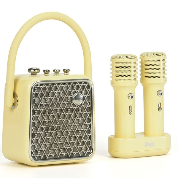 Divoom Songbird SE Sarı Çift Mikrofonlu 18W Bluetooth Hoparlör