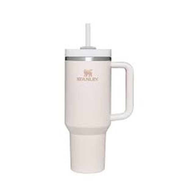 Stanley Quencher H2.O FlowState Tumbler Pudra/Açık Pembe 1.18 lt Pipetli Termos