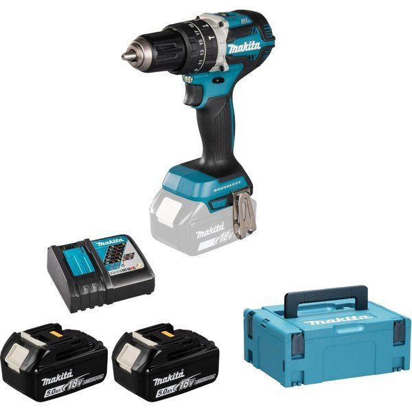 Makita DHP484RTJ Çift Akülü Matkap