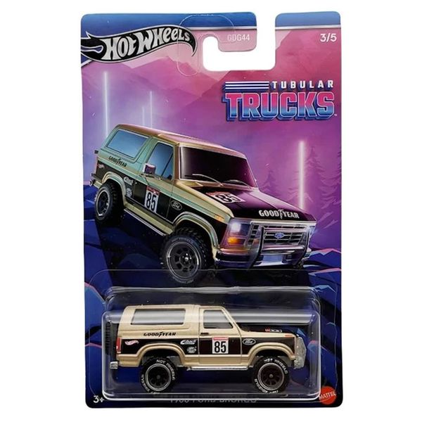 Hot Wheels HRR97 1985 Ford Bronco Araba