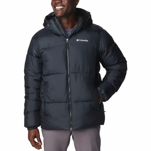 Columbia Puffect Hooded Siyah Erkek Mont