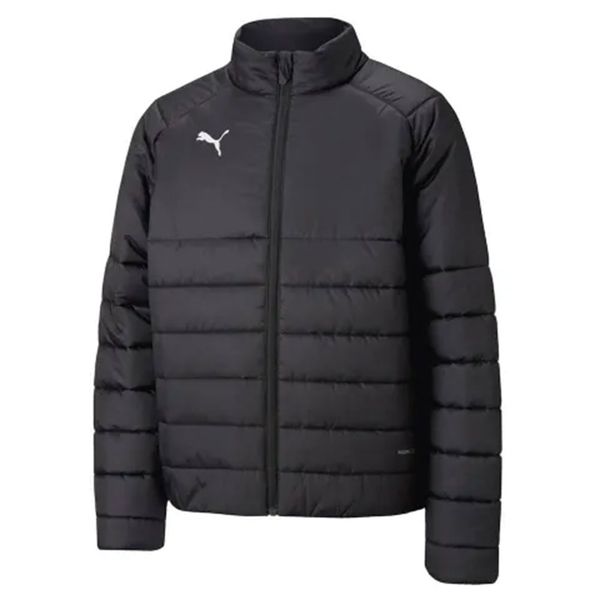 Puma 65879903 Teamliga Padded Jacket Zip Siyah Erkek Futbol Kamp Montu