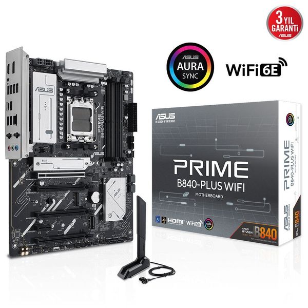 Asus Prime B840-Plus WiFi AM5 DDR5 Anakart