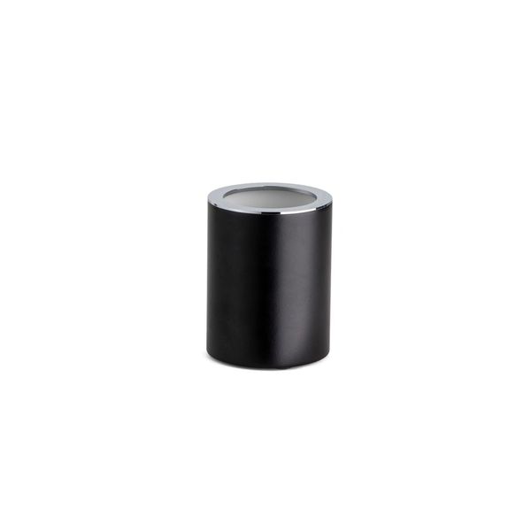 System BA2003007AL6-CR 102x80x80 mm Siyah Krom Diş Fırçalığı