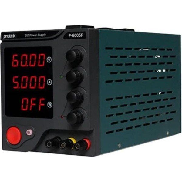 Prolink P-6005F 60V 5A Ayarlanabilir Dc Güç Kaynağı