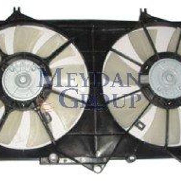 Ypc Toyota Camry 01/04 9+7 Çiftli Kanat Radyatör ve Klima Fan Davlumbazı