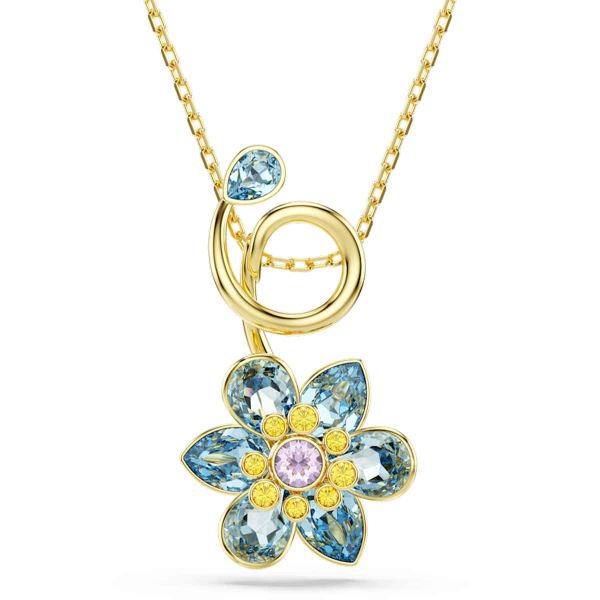 Swarovski 5709029 Idyllia Pend Blue Mul-Gos Kolye