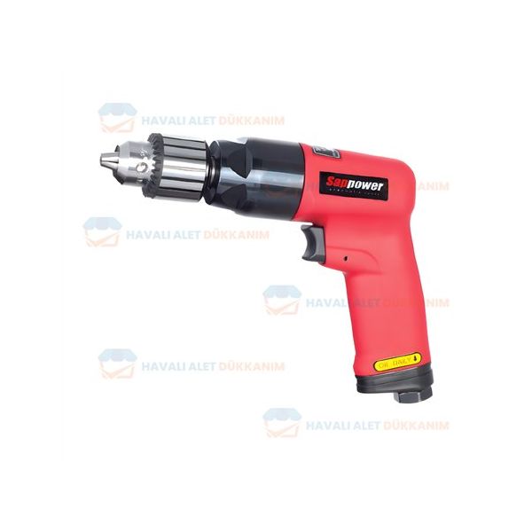 Sappower D10-3 10 mm Sağ Havalı Matkap