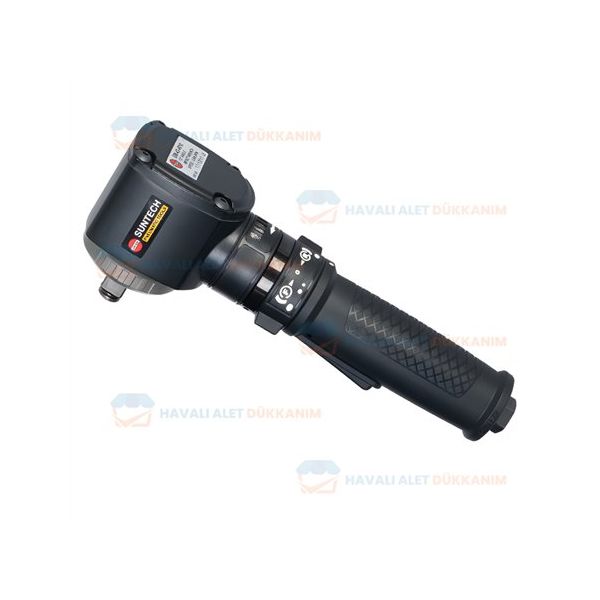 Suntech SM-43-4010 1/2 inç Kabzalı Cırcır Tip Mini Havalı Somun Sıkma Sökme