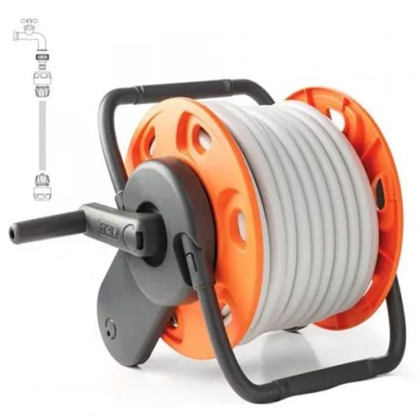 GF G.F. 8000-5846 Mini Plus 1/2 15 mt Hortumlu Set Hortum Sarma Makarası