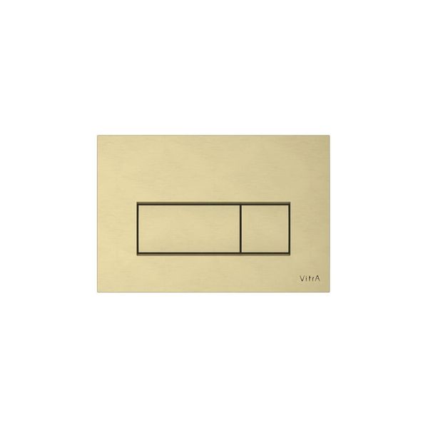 VitrA 740-2325 Root Square Fırçalanmış Altın Kumanda Paneli