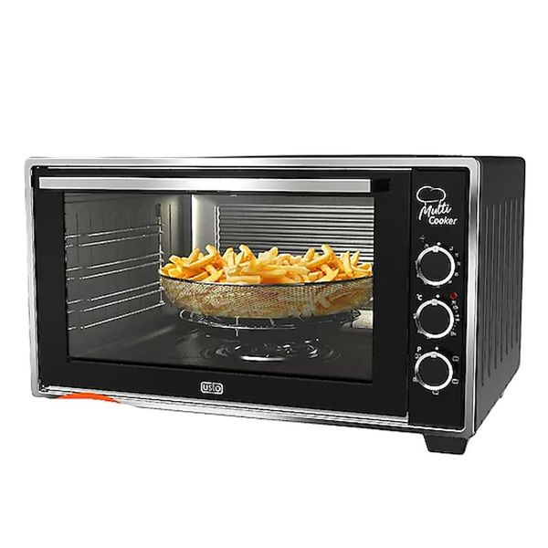 Usto 2115 Multi Cooker Siyah 50 lt Midi Fırın