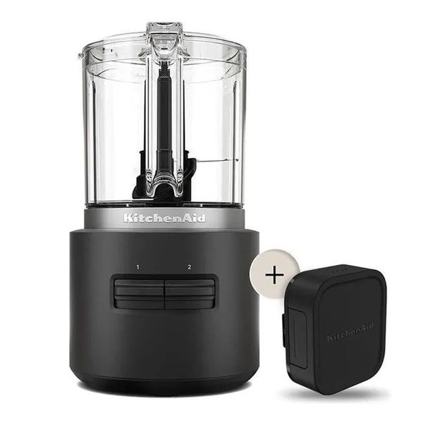 KitchenAid Go 5KFCR531BM Kablosuz Bataryalı Mutfak Robotu