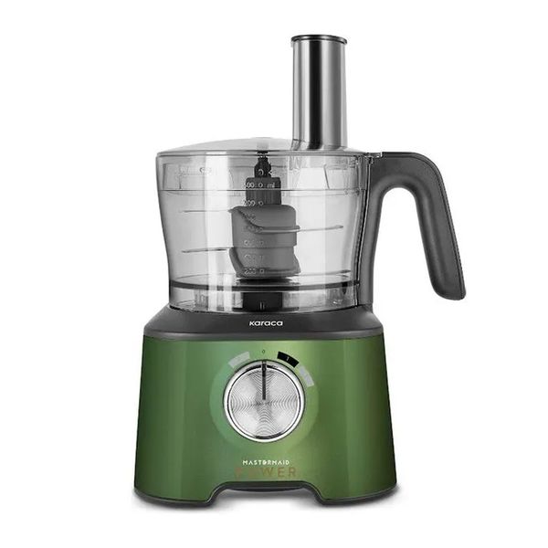 Karaca Mastermaid Power Multifunctional 10 in 1 2000 W Emerald Green Mutfak Robotu