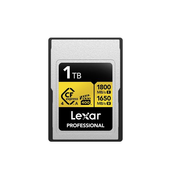 Lexar Professional Gold LCAGOLD001T-RNENG CFexpress 4.0 Type-A 1 TB Hafıza Kartı