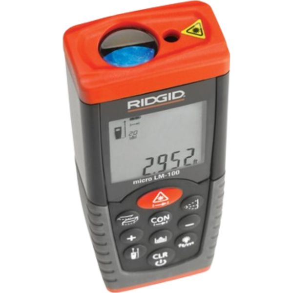 RIDGID 36158 Micro LM-100 50 mt Mesafe Ölçer Lazer Metre