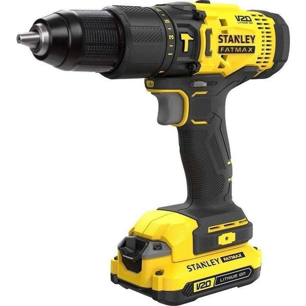 Stanley SCD718 18 V 2x2 Ah V20 Akülü Darbeli Matkap