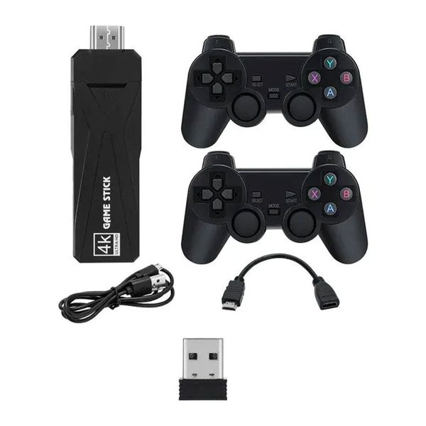 Winex 4K Android Tv 64 gb Siyah Retro Game Oyun Konsolu