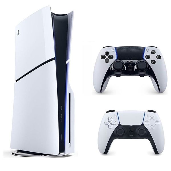 Sony PlayStation 5 Slim CD Oyun Konsolu + 2. Edge DualSense