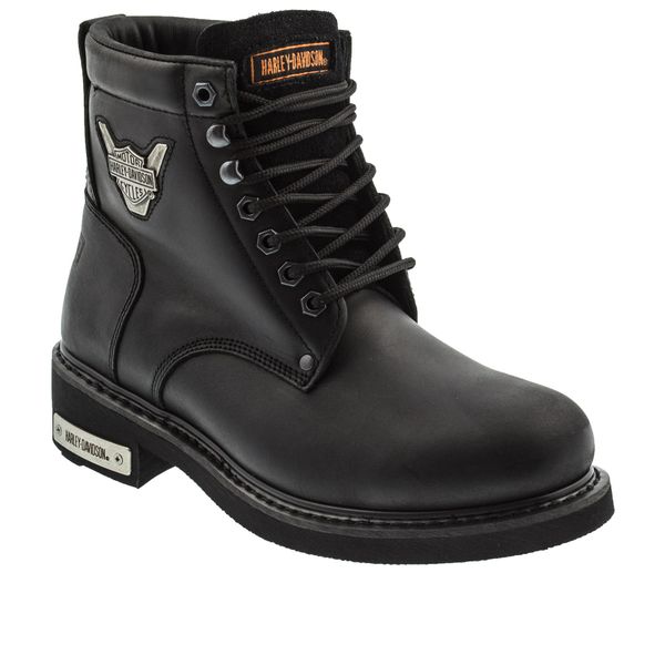 Harley Davidson Gibson 025M100109-B14-27 Siyah Nubuk Erkek Bot