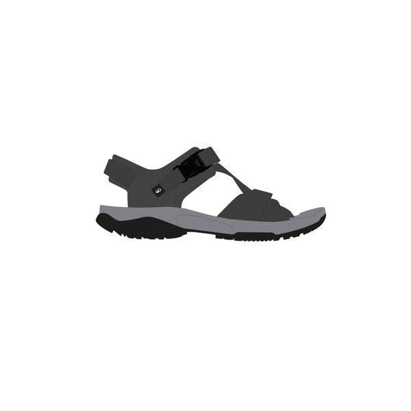 Quechua Decathlon Quechua NH500 Koyu Gri Erkek Outdoor Sandalet