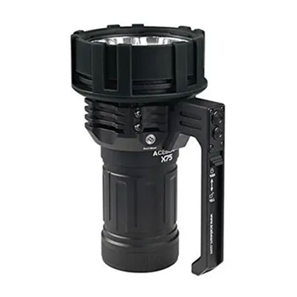 Acebeam X75 80000 Lümen Siyah El Feneri