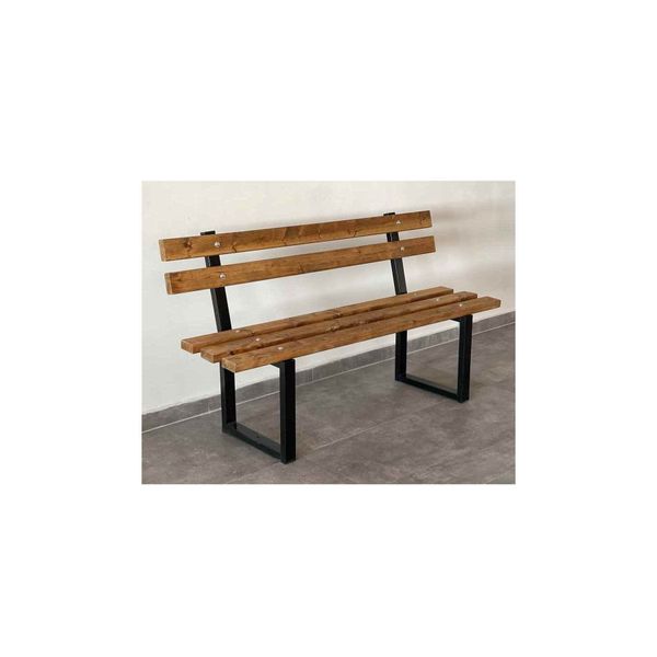 Weblonya 2002 145 cm Ahşap Dış Mekan Bahçe Bankı