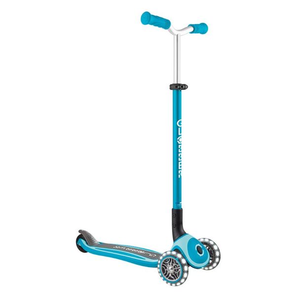 Globber Master Işıklı Okyanus Mavisi Katlanabilir Scooter