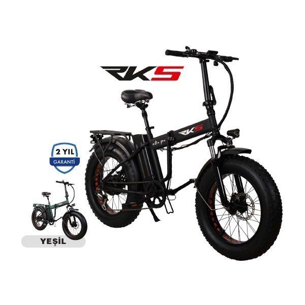 RKS Nitro Pro Beyaz Katlanabilir Elektrikli Bisiklet