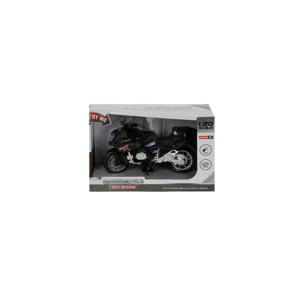 Asya Oyuncak C5809-8080A-5 Sesli Işıklı Sürtmeli Motosiklet