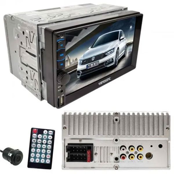 Kamosonic KS-G753 Mirrorlink BT/USB/SD/AUX/FM Kameralı Double Teyp