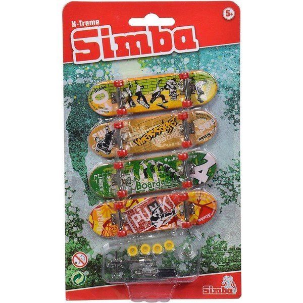 Simba 103306084 Finger Skateboard Parmak Kaykay
