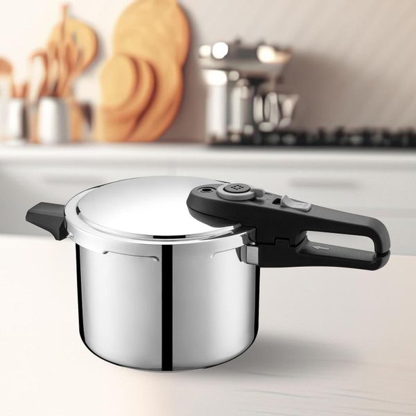 Emsan Fast Cooker Çift Emniyetli 6 lt Düdüklü Tencere