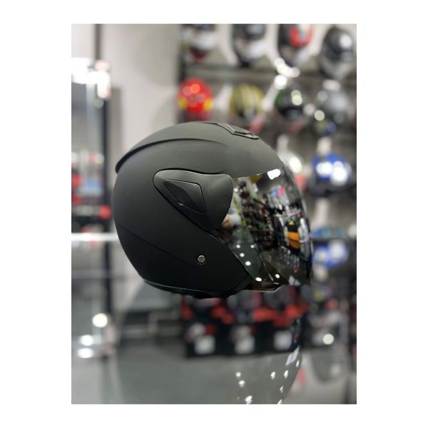 Sway 733 Yarım Mat Siyah Kask