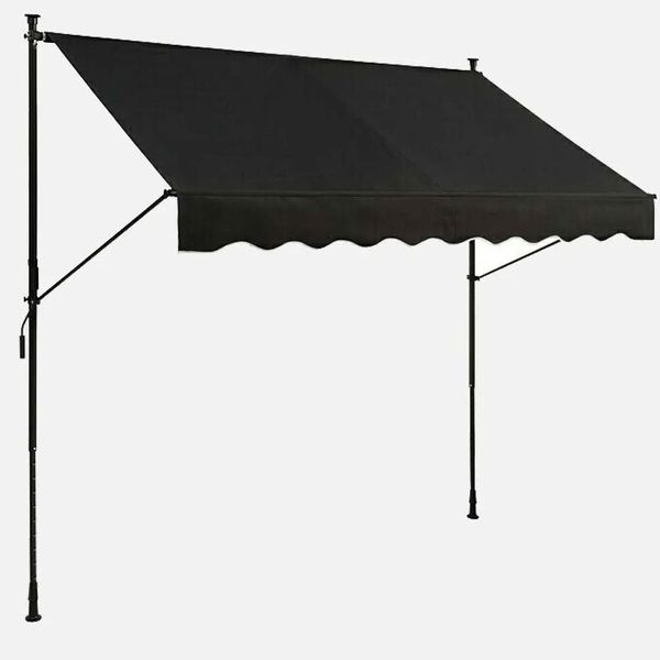 Sunfun 250x130 cm Teleskopik Antrasit Tente