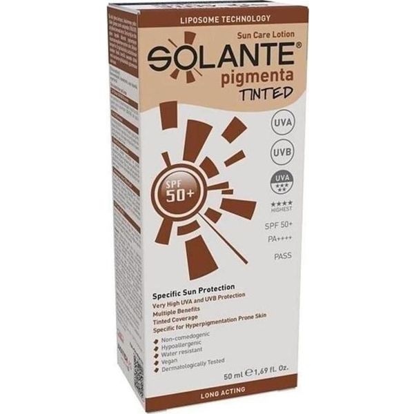 Solante Pigmenta Tinted 50 ml SPF 50+ Losyon