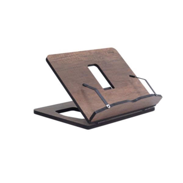 Vigo Wood Büyük Boy Ceviz Kitap Okuma Standı