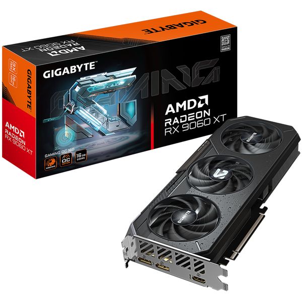 Gigabyte Radeon RX 9060 XT Gaming OC GV-R9060XTGAMING OC-16GD 16GB GDDR6 Ekran Kartı