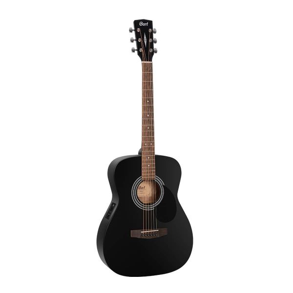 Cort AF510E-BKS Mat Siyah Elektro Akustik Gitar