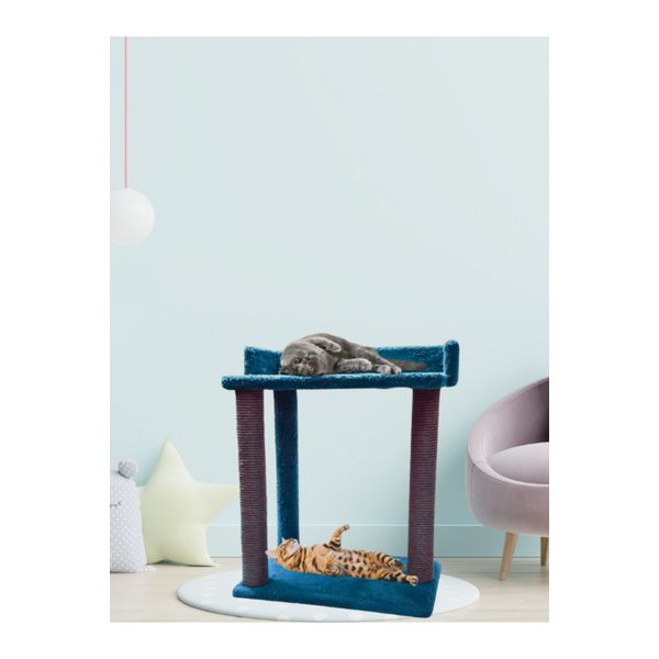 CatMozz Roma Kedi Tırmalama Oyuncağı ve Evi