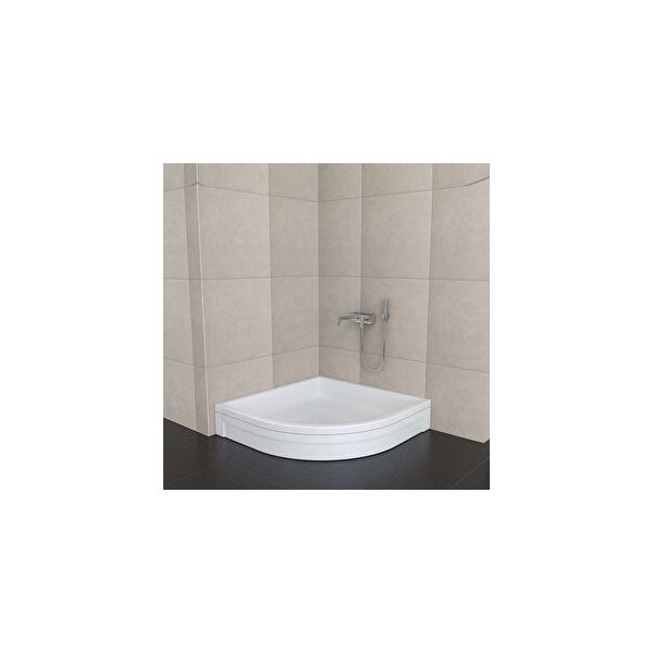 Sırduş 120x120x16 cm Oval Panelli Duş Teknesi