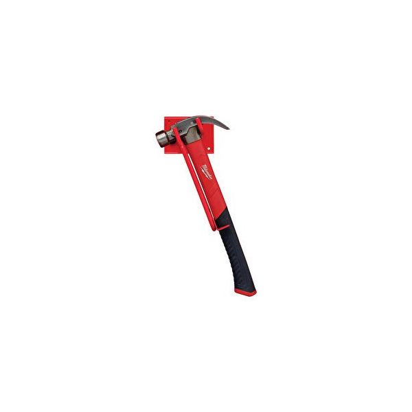 Milwaukee 4932478658 570 gr Fiber Saplı Kavisli Çivi Bölmeli Çekiç