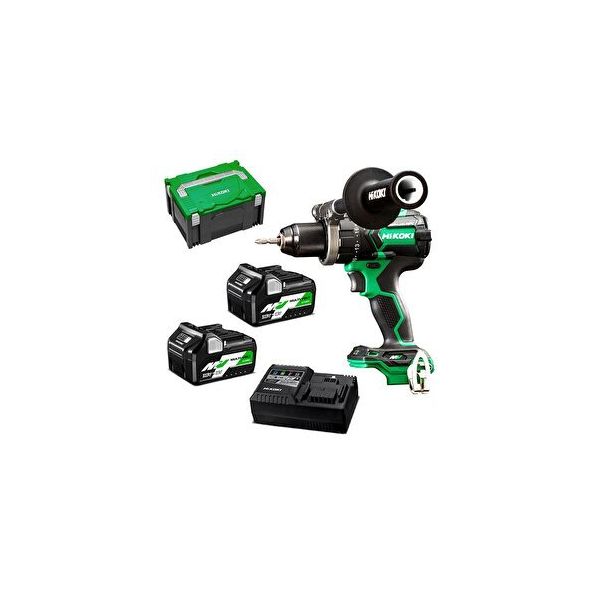 Hikoki DV36DC-2.5 36 V 155-100 Nm Çift Akülü Darbeli Matkap Vidalama