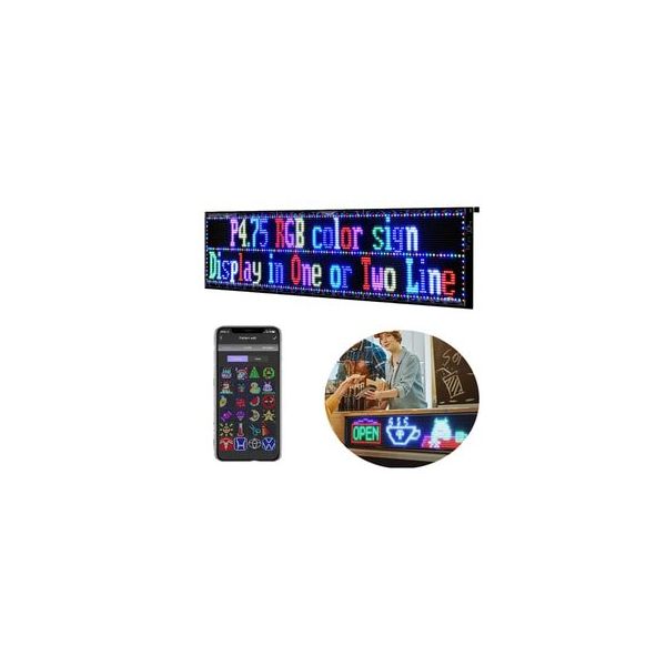 Powermaster PM-23827 20x82 cm Kayan Yazı Led Tabela