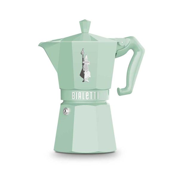 Bialetti Exclusive 6 Cup Yeşil Moka Pot