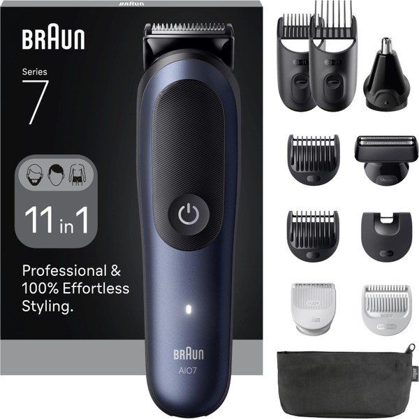 Braun AIO7540 Series 7 Problade Autosense 11 in 1 Tıraş Seti