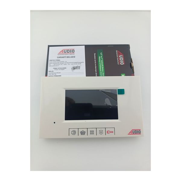 Audio 001140 Beyaz Star 4.3'' Görüntülü Diafon