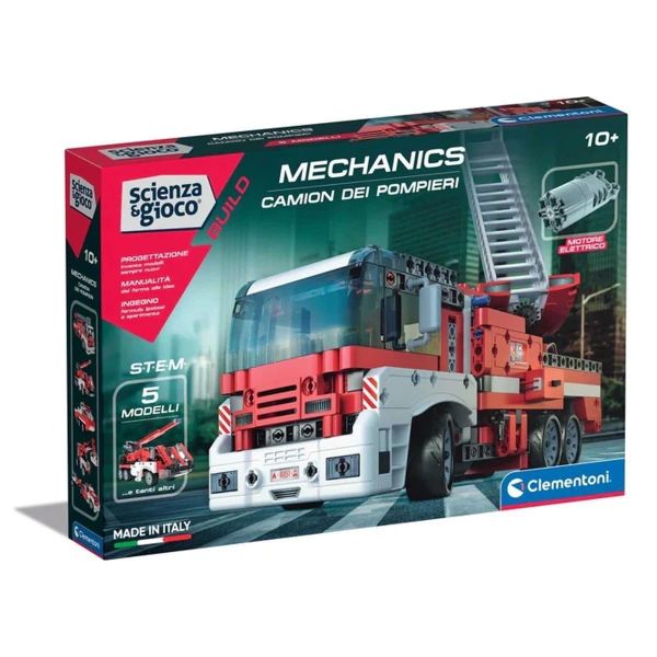 Clementoni 75068TR Mekanik Laboratuvarı İtfaiye Aracı
